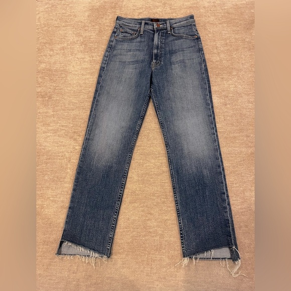 Mother Denim High Waisted Rider Ankle Step Fray
Wash: Loafers And Lassos 26 - Picture 4 of 8